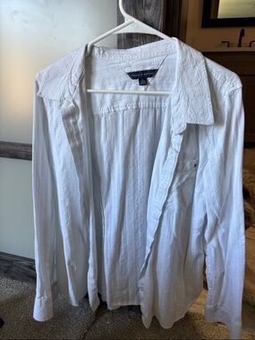 Tommy Hilfiger White Lightweight Shirt